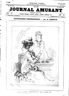 Le Journal amusant Samstag 17. Februar 1877