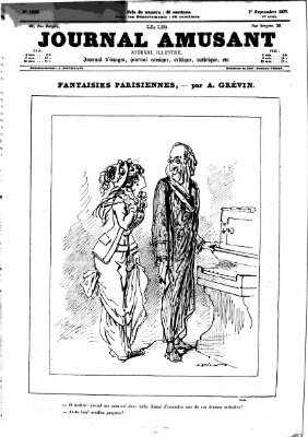 Le Journal amusant Samstag 1. September 1877