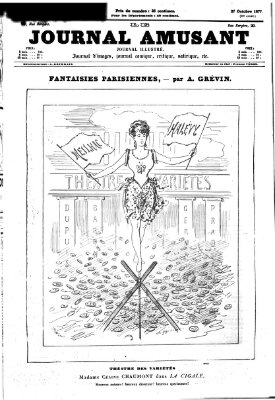 Le Journal amusant Samstag 27. Oktober 1877