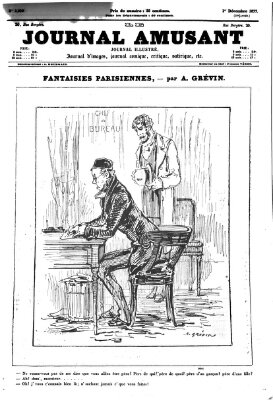 Le Journal amusant Samstag 1. Dezember 1877