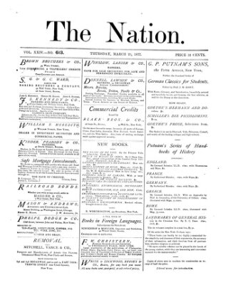 The nation Donnerstag 29. März 1877