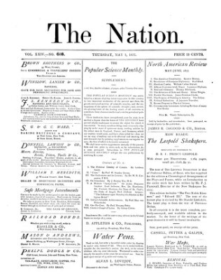 The nation Donnerstag 3. Mai 1877