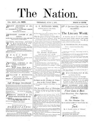 The nation Donnerstag 7. Juni 1877