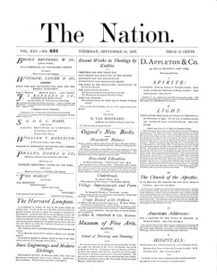 The nation Donnerstag 20. September 1877