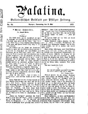 Palatina (Pfälzer Zeitung) Donnerstag 31. Mai 1877