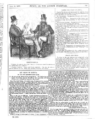 Punch Samstag 14. April 1877