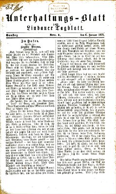 Lindauer Tagblatt für Stadt und Land. Unterhaltungs-Blatt zum Lindauer Tagblatt (Lindauer Tagblatt für Stadt und Land) Samstag 6. Januar 1877