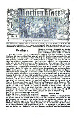 Wochenblatt für das christliche Volk Sonntag 4. Februar 1877