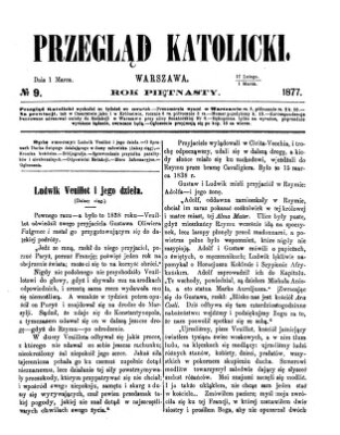 Przegląd Katolicki Donnerstag 1. März 1877