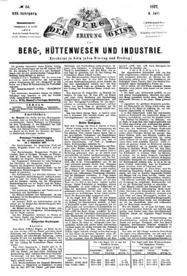 Der Berggeist Freitag 6. Juli 1877