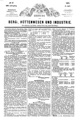 Der Berggeist Dienstag 17. Juli 1877