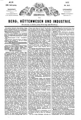 Der Berggeist Dienstag 24. Juli 1877