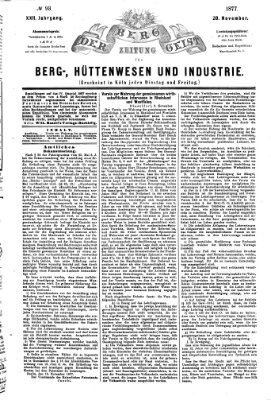 Der Berggeist Dienstag 20. November 1877