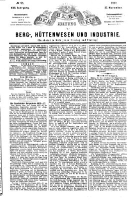 Der Berggeist Dienstag 27. November 1877