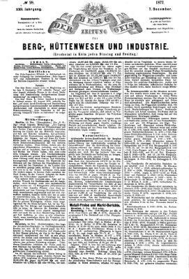 Der Berggeist Freitag 7. Dezember 1877