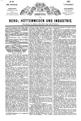 Der Berggeist Dienstag 11. Dezember 1877