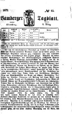 Bamberger Tagblatt Dienstag 6. März 1877