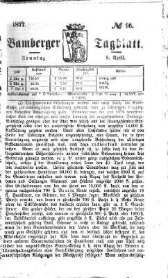 Bamberger Tagblatt Sonntag 8. April 1877