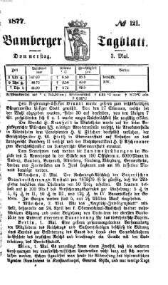 Bamberger Tagblatt Donnerstag 3. Mai 1877