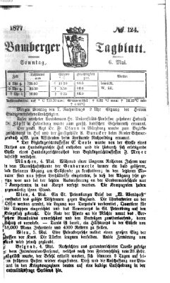 Bamberger Tagblatt Sonntag 6. Mai 1877