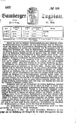 Bamberger Tagblatt Freitag 11. Mai 1877