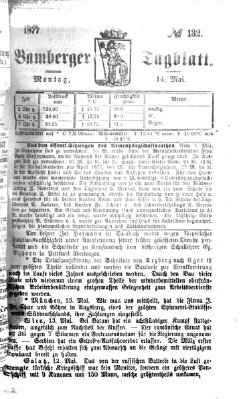 Bamberger Tagblatt Montag 14. Mai 1877