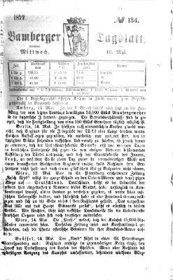 Bamberger Tagblatt Mittwoch 16. Mai 1877