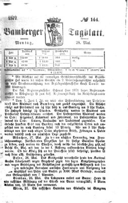 Bamberger Tagblatt Montag 28. Mai 1877