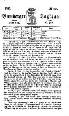 Bamberger Tagblatt Dienstag 10. Juli 1877