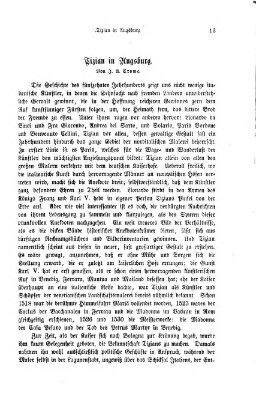 Im neuen Reich Donnerstag 28. Dezember 1876