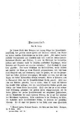 Im neuen Reich Donnerstag 19. Juli 1877