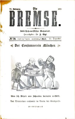 Die Bremse Sonntag 16. Dezember 1877