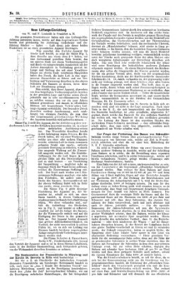 Deutsche Bauzeitung 〈Berlin〉 Mittwoch 15. Mai 1878