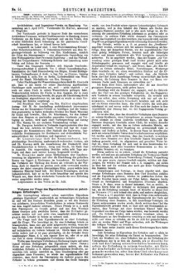 Deutsche Bauzeitung 〈Berlin〉 Mittwoch 26. Juni 1878