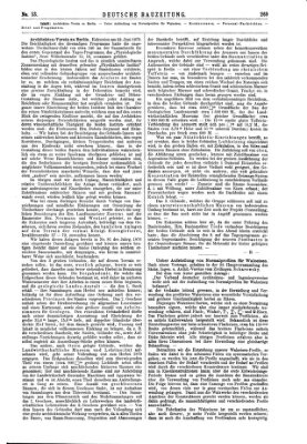 Deutsche Bauzeitung 〈Berlin〉 Mittwoch 3. Juli 1878