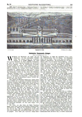 Deutsche Bauzeitung 〈Berlin〉 Samstag 3. August 1878