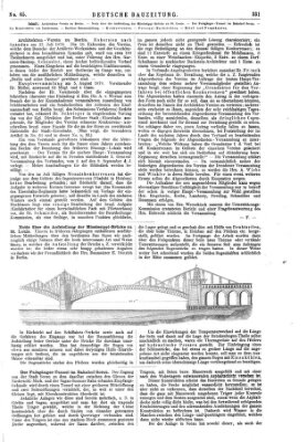 Deutsche Bauzeitung 〈Berlin〉 Mittwoch 14. August 1878