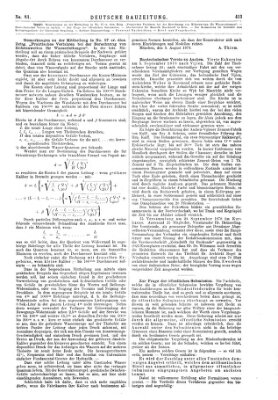 Deutsche Bauzeitung 〈Berlin〉 Mittwoch 9. Oktober 1878