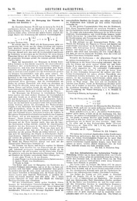 Deutsche Bauzeitung 〈Berlin〉 Mittwoch 16. Oktober 1878