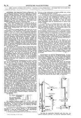 Deutsche Bauzeitung 〈Berlin〉 Mittwoch 13. November 1878