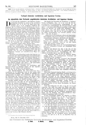 Deutsche Bauzeitung 〈Berlin〉 Mittwoch 25. Dezember 1878