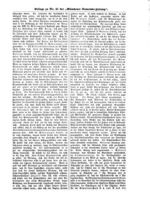 Münchener Gemeinde-Zeitung Donnerstag 28. März 1878