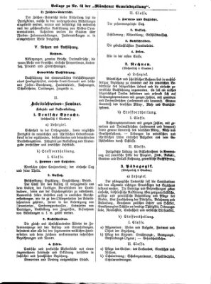 Münchener Gemeinde-Zeitung Donnerstag 1. August 1878