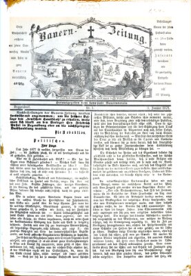 Bauern-Zeitung Donnerstag 3. Januar 1878