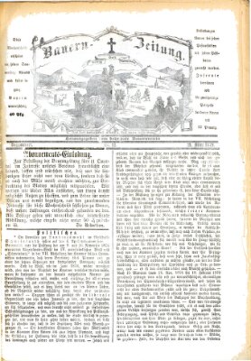 Bauern-Zeitung Donnerstag 21. März 1878