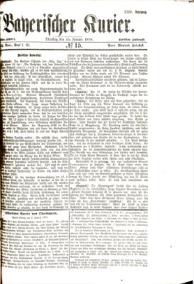 Bayerischer Kurier Dienstag 15. Januar 1878