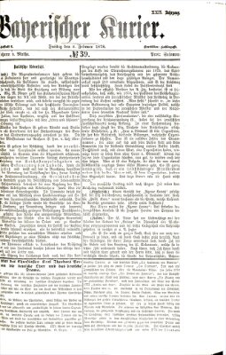 Bayerischer Kurier Freitag 8. Februar 1878