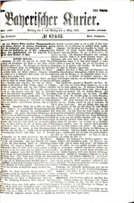 Bayerischer Kurier Montag 4. März 1878