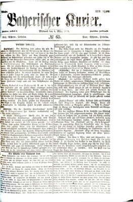 Bayerischer Kurier Mittwoch 6. März 1878