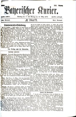 Bayerischer Kurier Sonntag 17. März 1878